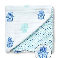 ORGANIC SNUG BLANKET - HAMSA