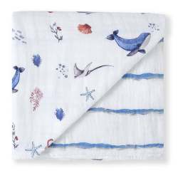 ORGANIC SNUG BLANKET - SARDINIAN SUMMER